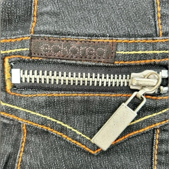 Vintage Y2K Ecko Red Rhinestone Embellished Dark Wash
Denim Jacket Fitted Rare - Picture 5 of 11